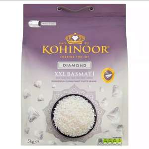 Kohinoor Diamond XXL Basmati Rice 5kg - £9 @ Asda