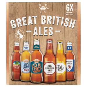 Great British Ales Collection - 6 x 500ml for £4.49 instore at The Food Warehouse, Poole