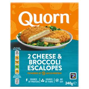 Quorn 2 x Cheese & Broccoli Escalopes - 240g