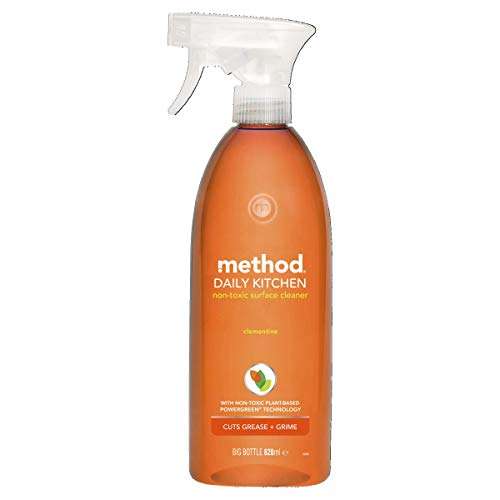 Method Anti-Bac All Purpose Cleaner Wild Rhubarb + Kitchen Cleaner Clementine 828ml - £3 @ Amazon