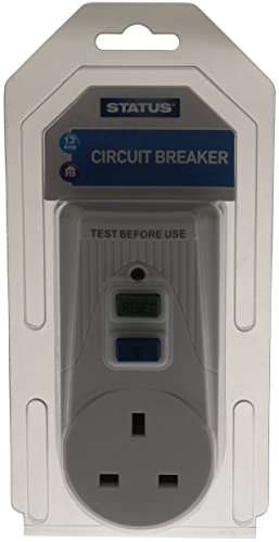 Status SRCDX3 Power Circuit Breaker - White - £8.90 @ Amazon