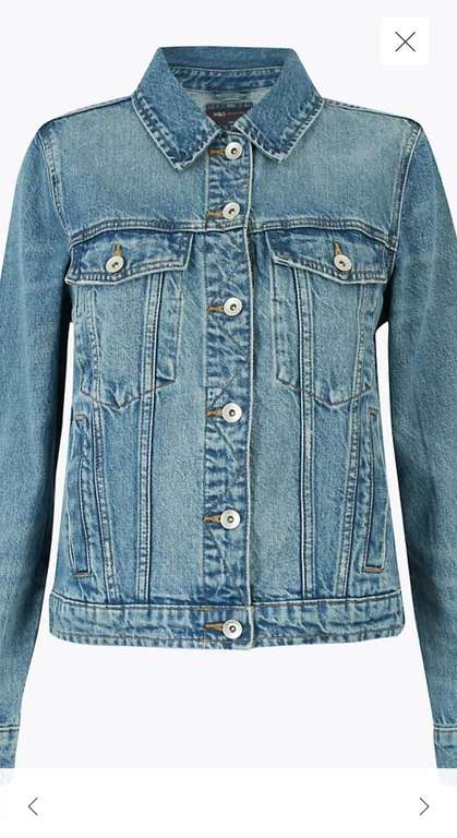 M&S Indigo Ladies Denim Jacket £11 c&c or £14.50 delivered @ Marks & Spencer