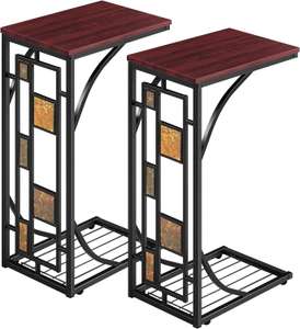Yaheetech Set of 2 Sofa Side Tables - Sold & Dispatched by Yaheetech UK