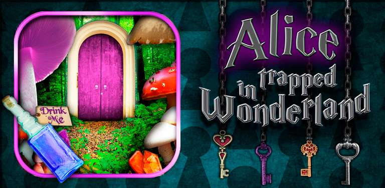 Alice Trapped In Wonderland, Puzzle Adventure Game