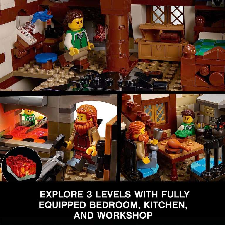 LEGO Ideas 21325 Medieval Blacksmith - £135.99 (Free delivery) @ John Lewis & Partners