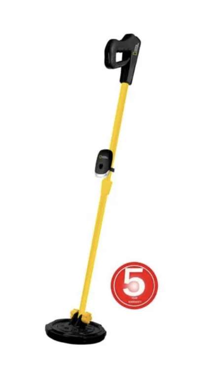 National Geographic Metal Detector with free 5 year guarantee £24.99 with free click and collect @ Rymans