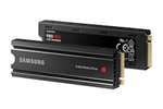 1TB - Samsung 980 Pro with Heatsink PCIe Gen 4 x4 NVMe SSD - 7000MB/s, TLC, 1GB Dram Cache, PS5 Compatible - £91.82 @ Amazon