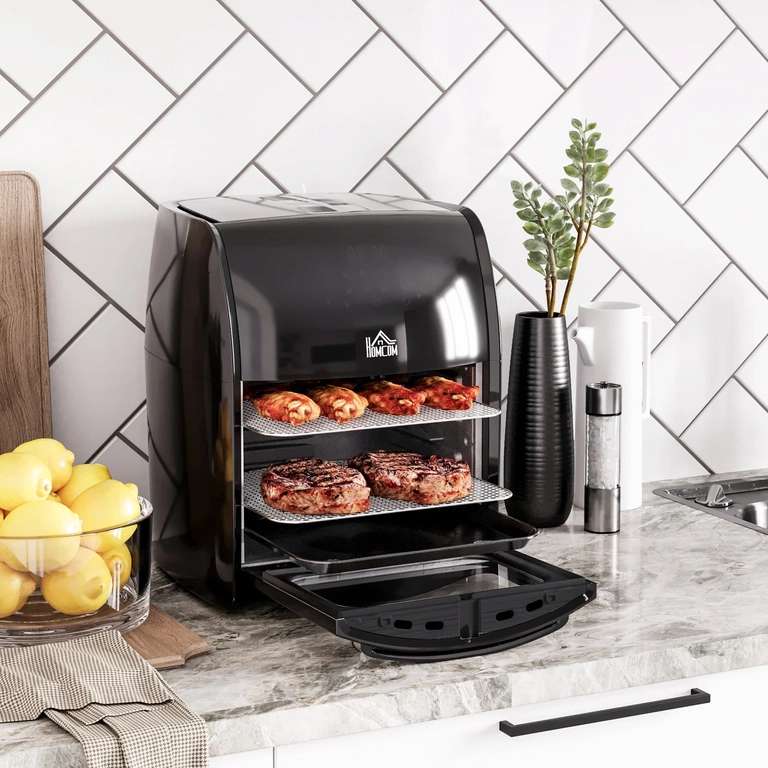 Air Fryer Oven with Air Fry Roast Broil Bake 8 Preset Modes 12 litre £84.99 @ The Range - free delivery
