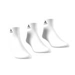 adidas Thin and Light Socks (3 Pairs) - White - sizes M to XL