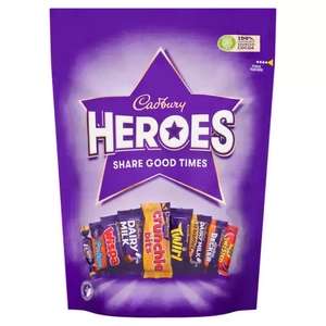 Cadbury Heroes Pouch 300g + 75p in your Cashpot