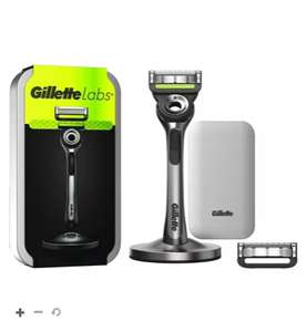 Gillette Labs Razor with Exfoliating Bar, Magnetic Stand, Travel Case and 1 Razor Blades Refill + £1.50 C&C (£11.69 with student discount)