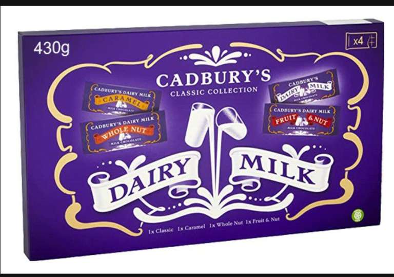 Cadbury Retro Gifting Collection 430g £2.99 @ Farmfoods