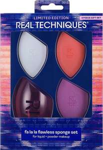 REAL TECHNIQUES Techniques Limited Edition Fa La La Flawless Makeup Sponge Kit - £10.50 @ Amazon
