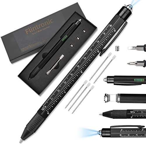 Flintronic 8 in 1 Multi Tool Pen - £6.99 @ Sold by flintronic-uk / Fullfilled by Amazon