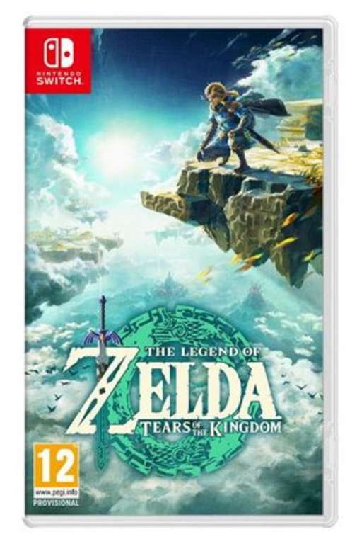 The Legend of Zelda Tears of the Kingdom Nintendo Switch (Nintendo Switch) £49.85 at Hit