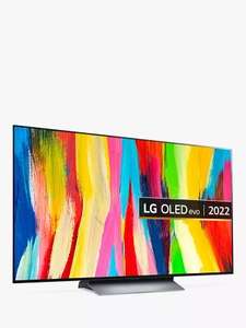 LG OLED77C24LA (2022) OLED HDR 4K Ultra HD Smart TV, 77 inch with Freeview HD/Freesat HD & Dolby Atmos - £2549 with member code @ John Lewis