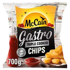 McCain Frozen Triple Cooked Gastro Chips 700g