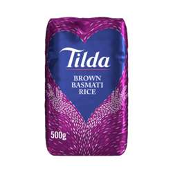 Tilda Pure Basmati/Brown/Jasmine Rice 500G Clubcard Price + £1 Off Via Shopmium App