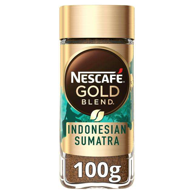 Nescafe Gold Blend Indonesian Sumatra 100g £1.99p in FarmFoods Dagenham