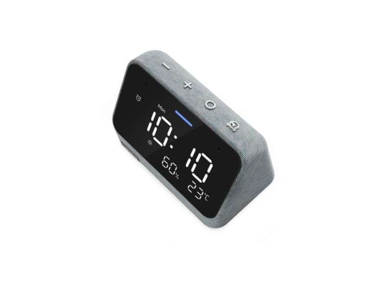 LENOVO Smart Clock Essential with Alexa - Misty Blue £22.99 (Free Click & Collect) @ Currys