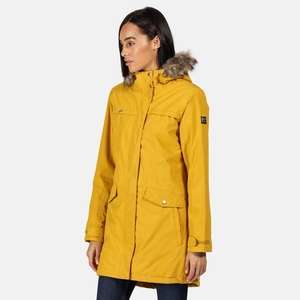 Women's Serleena II Waterproof Insulated Parka Jacket | Mustard Seed for £29.95 + free collection @ Regatta
