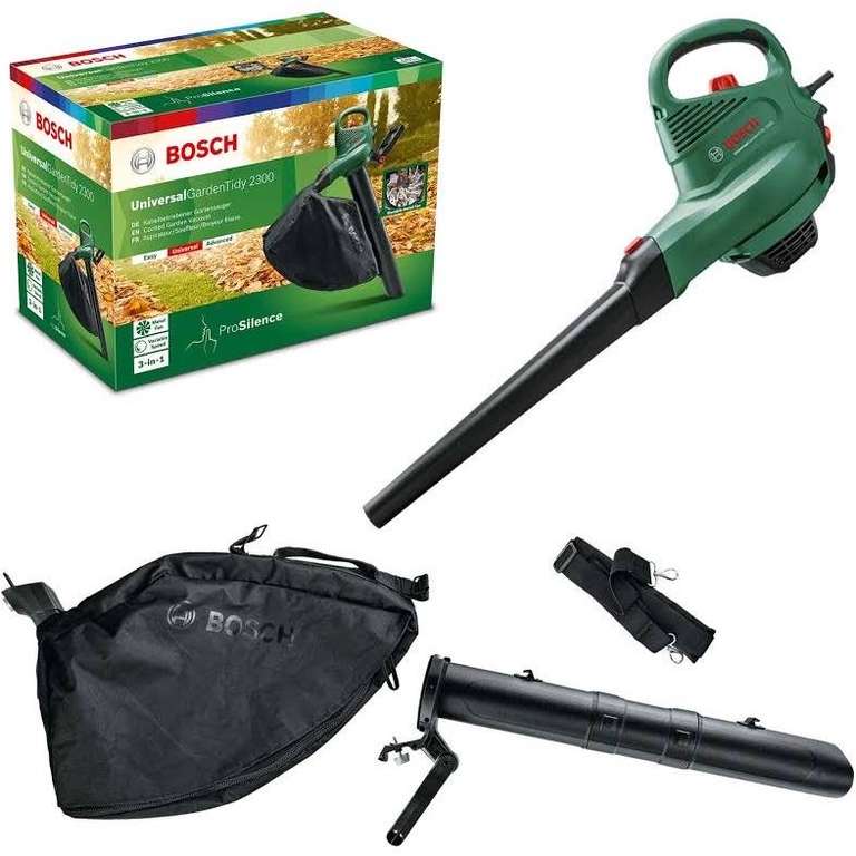 Bosch Universal GardenTidy - 2300W leaf vacuum blower - Free C&C