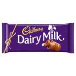 Cadbury Dairy Milk Chocolate Bar 360G for £2.50 with club card at Tesco