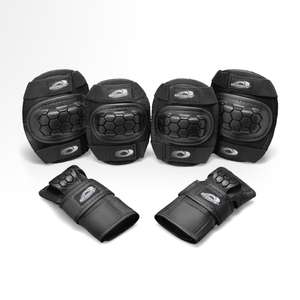 Osprey Skate pads set 6 pieces knee, elbow & wrist set Black Small, Medium Large £7.19 with 10% newsletter discount @ Osprey Action Sports