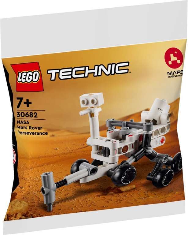 Free LEGO 40687 Alien Space Diner on all purchases over £90 / Technic NASA Rover + City Hoverbike Polybags over £45 (selected themes) (OOS)