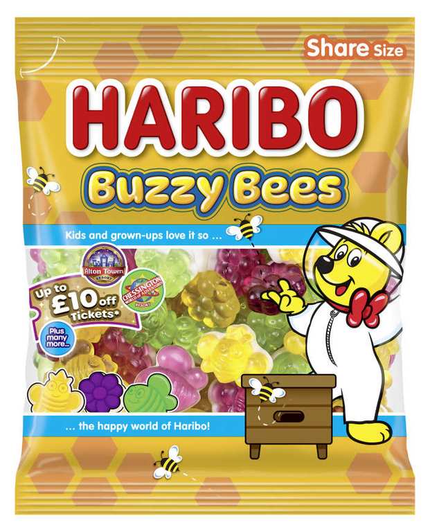 Haribo Buzzy Bees Sweets - 140g - In Store Guisborough