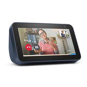 Certified and Refurbished | Echo Show 5 | 2nd generation (2021 release), smart display with Alexa, Three Colours - £29.99 @ Amazon