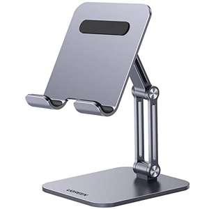 UGREEN Aluminum iPad Stand, Dual-axis Height &Angle Adjustable w/voucher @ UGREEN GROUP LIMITED UK