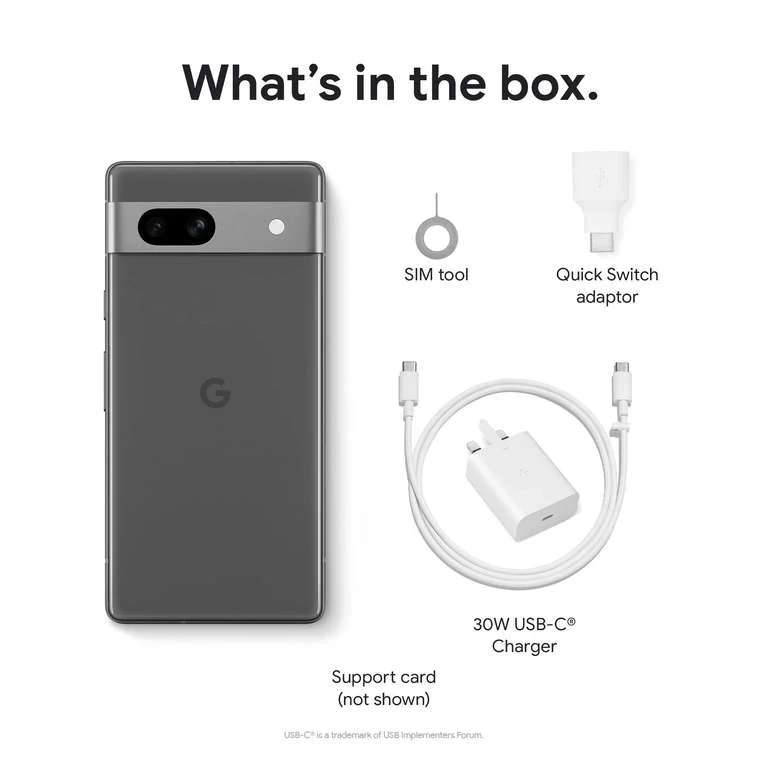 Pixel 7a/£449 with Free Pixel buds A series/up to 10% back in google store credit(Select google One members) + UP to £275 trade in @ Google