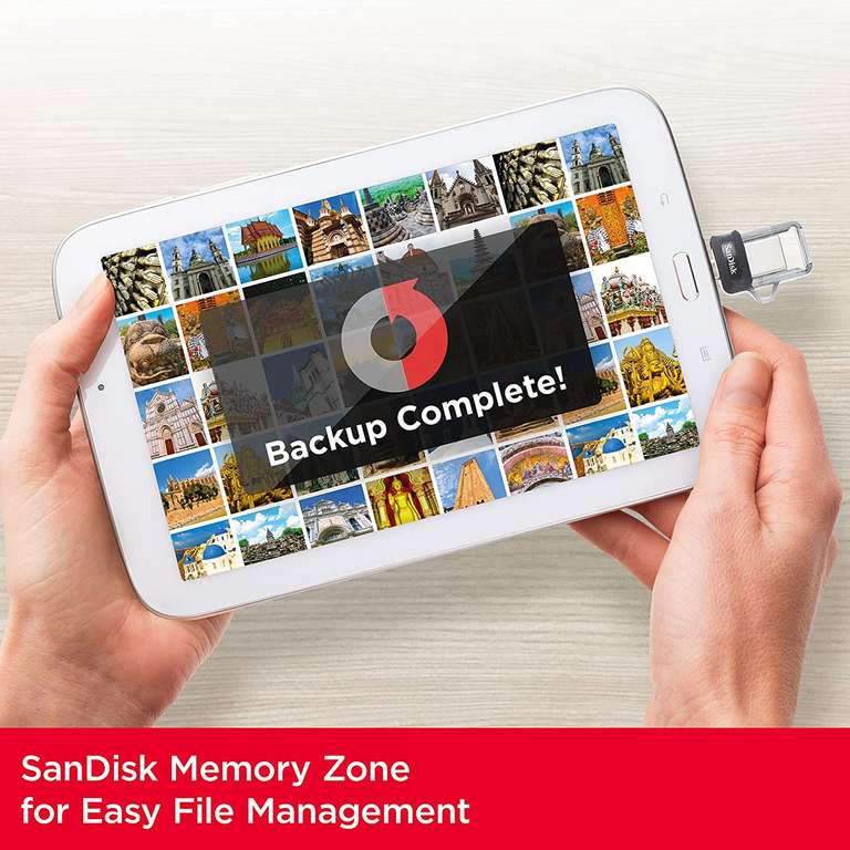 Sandisk Ultra 64gb Dual micro-USB and USB 3.0 Connectors flash drive - £9.94 @ Amazon