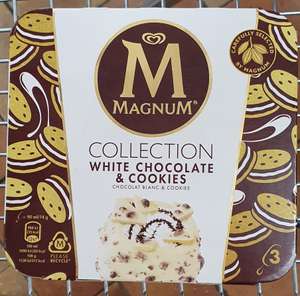 Magnum 3 pack White Chocolate & Cookies 99p @ Morrisons Woking