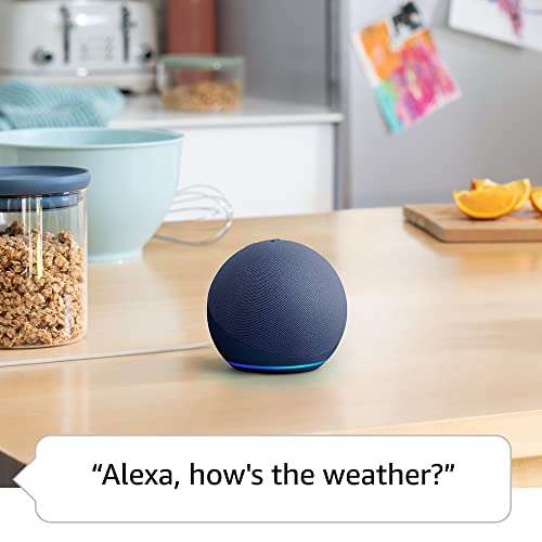 2 x Echo Dot (5th generation, 2022 release) Smart Bluetooth Speaker with Alexa - £42.98 (Prime Exclusive) @ Amazon