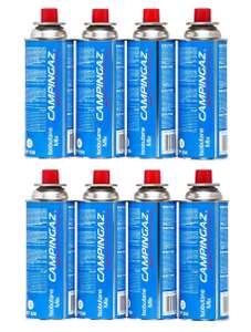 8 x Campingaz CP250 Self Seal 220g Gas Cartridge + Free Delivery (Member Price)