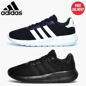 Adidas Lite Racer 3.0 Junior Trainers + Free Delivery - Use Code
