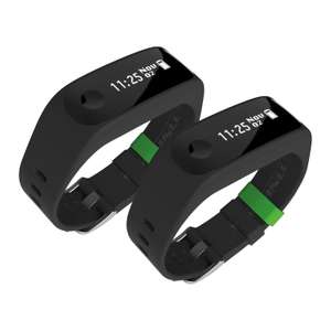 Twin Pack Soehnle Fit Connect 100 Bluetooth Fitness Tracker (iOS / Android )