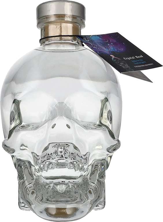 Crystal Head Vodka 70cl, 40% ABV - Award-Winning Premium Distilled Vodka - £37.39 @ Amazon