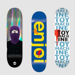 Skateboard Decks - Two For £48.95 Delivered Including Grip For New Accounts with Code @ Rollersnakes (UK Mainland)