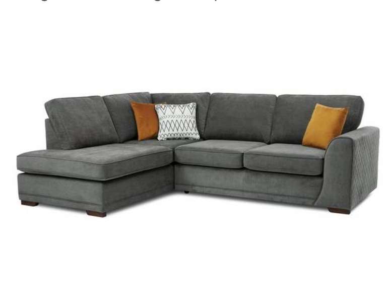 DFS Orka Left Hand or Right Hand Facing Arm Open End Corner Sofa Including Mainland UK Delivery (19 Colours Available) - £699 @ DFS
