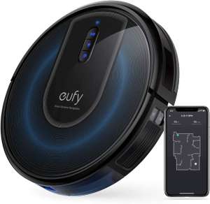 eufy RoboVac G30 Robot Vacuum Cleaner with Smart Dynamic Navigation 2.0, Strong Suction, Wi-Fi, Automatic Charging, Sold by AnkerDirect UK