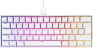 Corsair K65 RGB MINI 60% Mechanical Gaming Keyboard (Customisable RGB Backlighting, CHERRY MX Red Mechanical Keyswitches £79.99 @ Amazon
