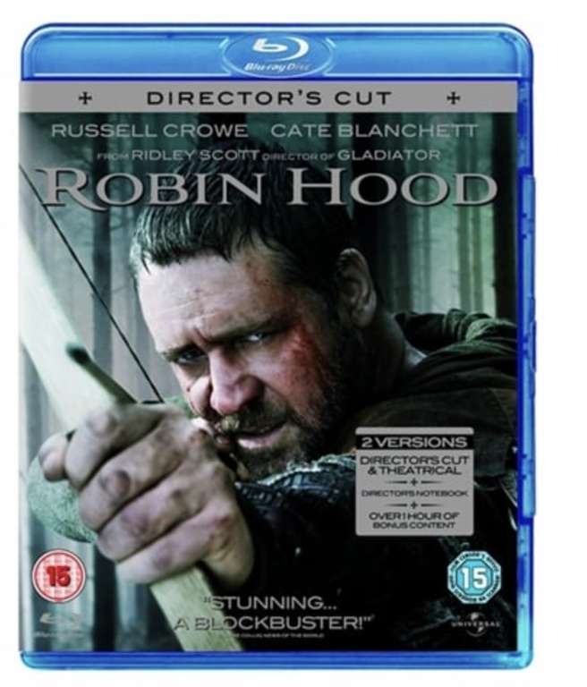 Robin Hood - 2 Disc Director's Cut Blu-ray (Used) - Free C&C