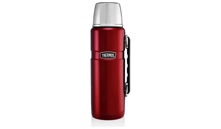 Thermos stainless steel king red flask 1.2 litres £21 click and collect at Argos