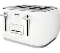 George 2 Slice Toaster with Long Slots GPT101W at George at ASDA ...