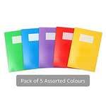 Oxford Exercise Books, A4 Notebooks, Pack of 5, 80 Pages