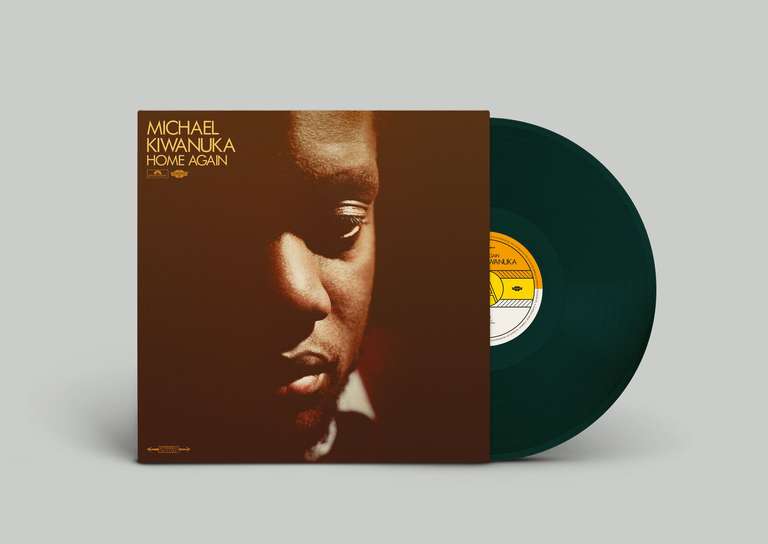 Michael Kiwanuka - Home Again Limited Edition Green Vinyl 12" Album, Sold By HMV