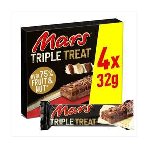 Mars Triple Treat x 4 - 44p in store @ Sainsbury’s (Monument Newcastle)